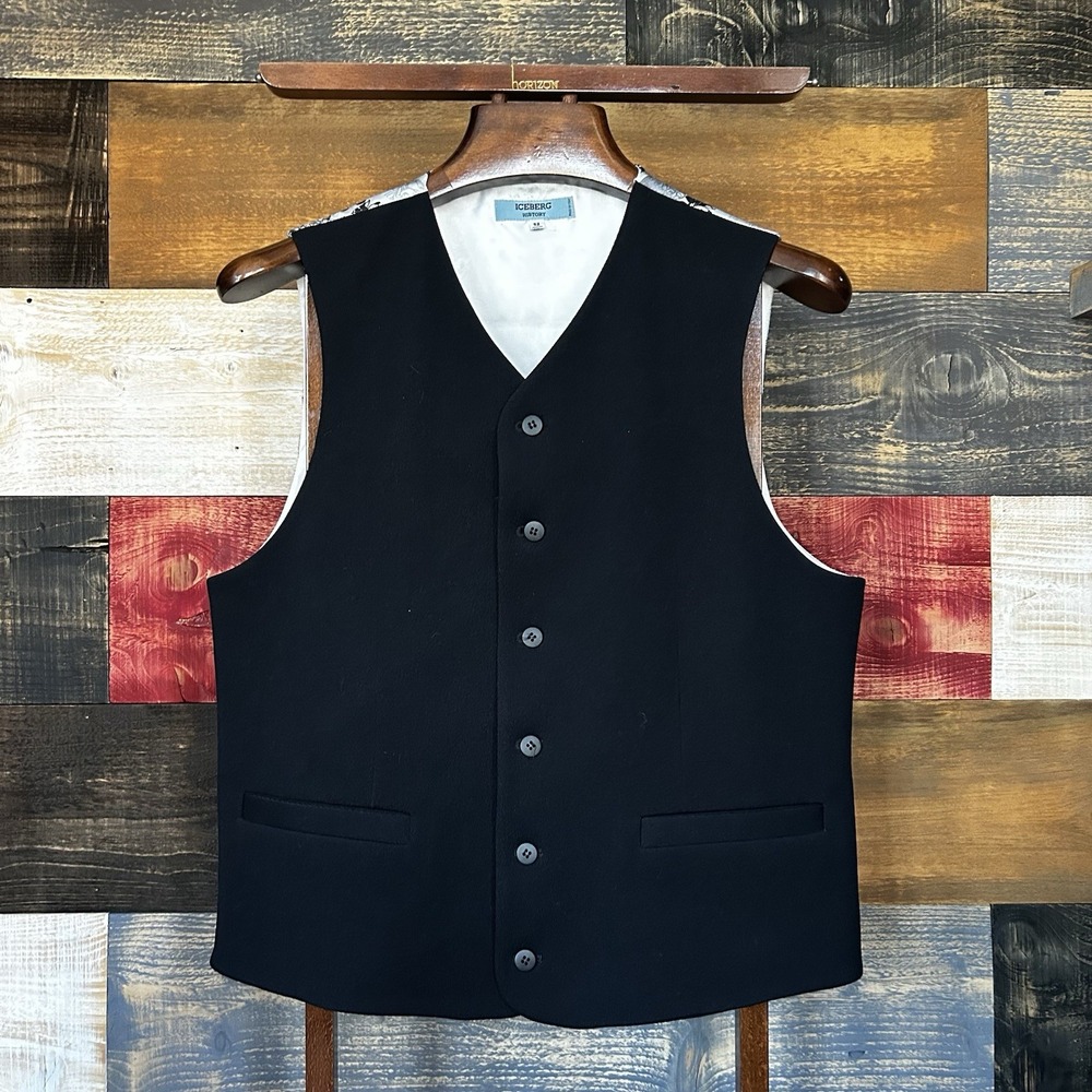 NEW Iceberg History Waistcoat Vest Disney Mickey Mouse Size 52IT